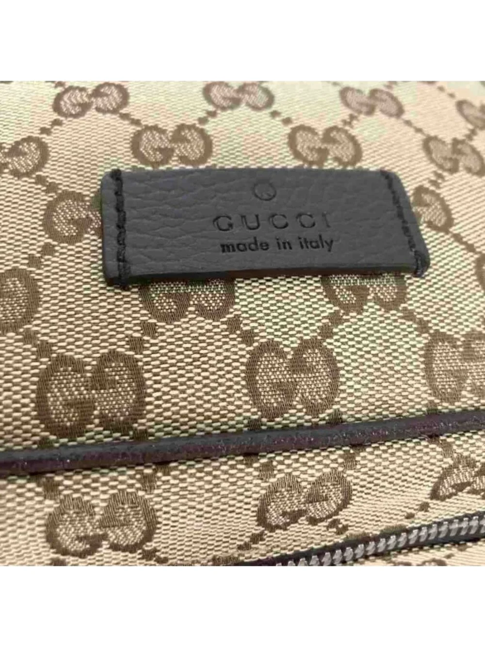 Gucci GG Supreme Belt Bag Beige